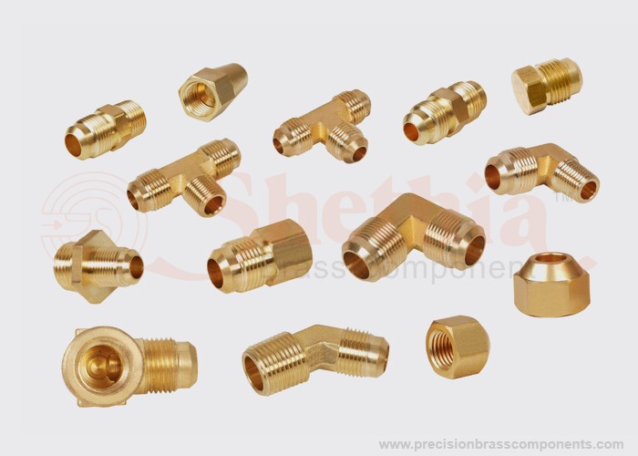 brass fitting components